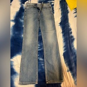 Redone brand new jeans - size 27- Womens Jeans Double Needle Long Comfort Stretc